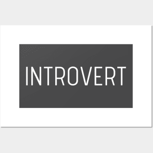 Introvert Posters and Art